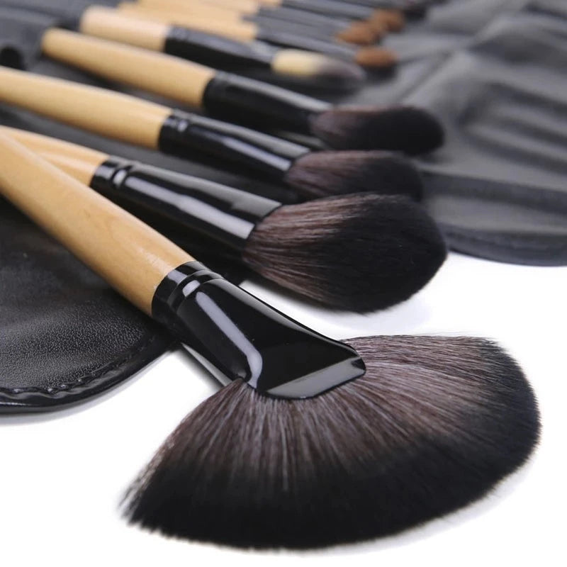 Makeup Brush Bag Sets Professional Cosmetics Brushes Eyebrow Powder Qme