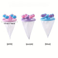 3-Pack Reusable Laundry Lint Catcher, Plastic Washing Machine Filter Net Bag with Cleaning Brush, Durable Fiber Trapper Qme Mixed Color 3pcs