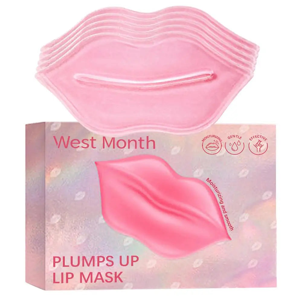 Moisturizing Plumping Lip Film Nourish Repair Patch Hydrating Lines Qme 5pcs set China Mainland