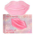 Moisturizing Plumping Lip Film Nourish Repair Patch Hydrating Lines Qme 5pcs set China Mainland