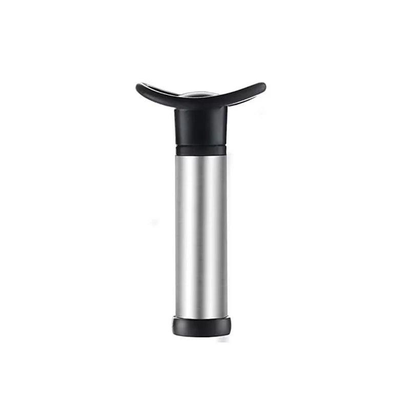 Advanced Wine Stoppers Stainless Steel Manual Vacuum Pump Wine Saver Reusable Wine Bottle Stopper Sealer Keep Wine Fresh Qme A2