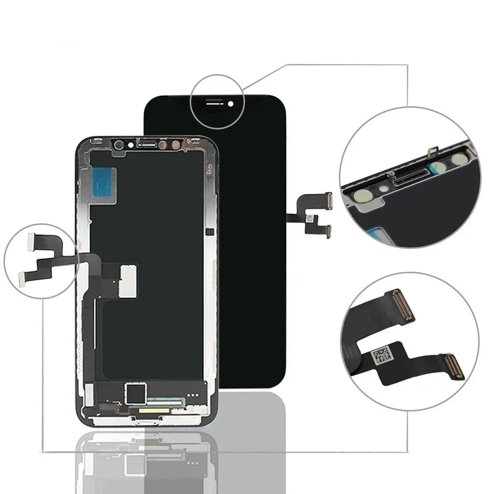 A+++ Quality Display for Iphone 6 LCD Touch Replacement Screen Digitizer Assembly For Iphone 5S 6s LCD for iphone 7 8 lcd Qme