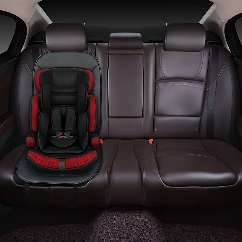 Luxury Synthetic Leather Car Seat Cover - Fit, Four Seasons, Single Pack, Automotive Interior Decoration, Car Seat Cover Qme