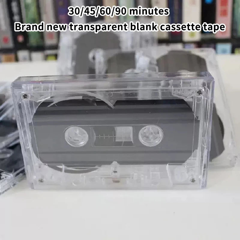 Blank Cassette Tape, Standard Recording Tape, For Use With Voice Music Players. Qme