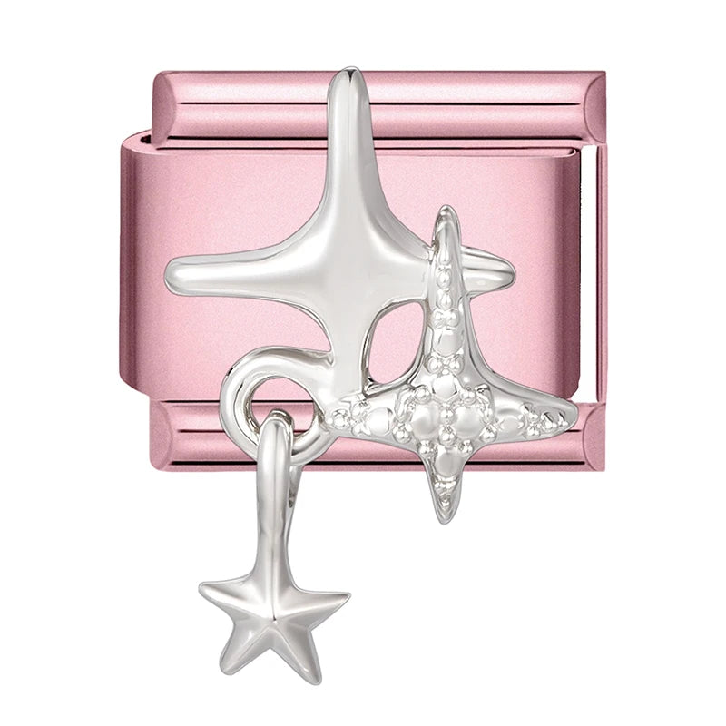 2025 Women Zircon Moon Pearl Stars Heart Butterfly Bow Pendant