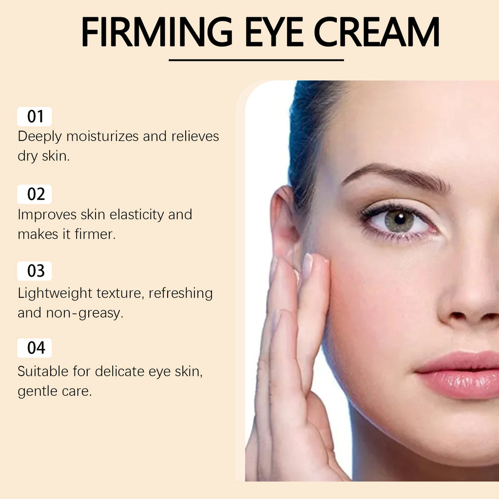 Bee Venom Eye Cream Anti-Aging Firming Moisturizing Eye Treatment Dark Circles Remove Eye Bags Under Eye Nourishing Care Qme