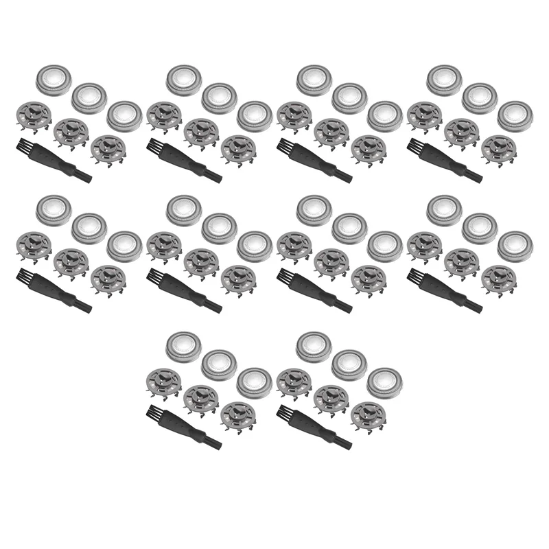 A02F-40Pcs Electronic Shaver Head Blades For Norelco SH30 SH50 52 Series 1000 2000 S1020 S1050 S1060 Razor Qme