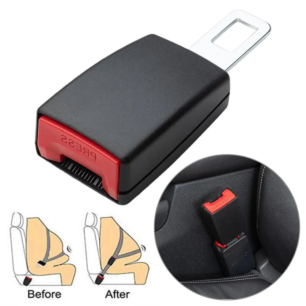 Car Seat Belt Extender Safety Seatbelt Extender Seat Belt Padding Extension Buckle Plug Buckle Seatbelt Clip Car Accessory Qme