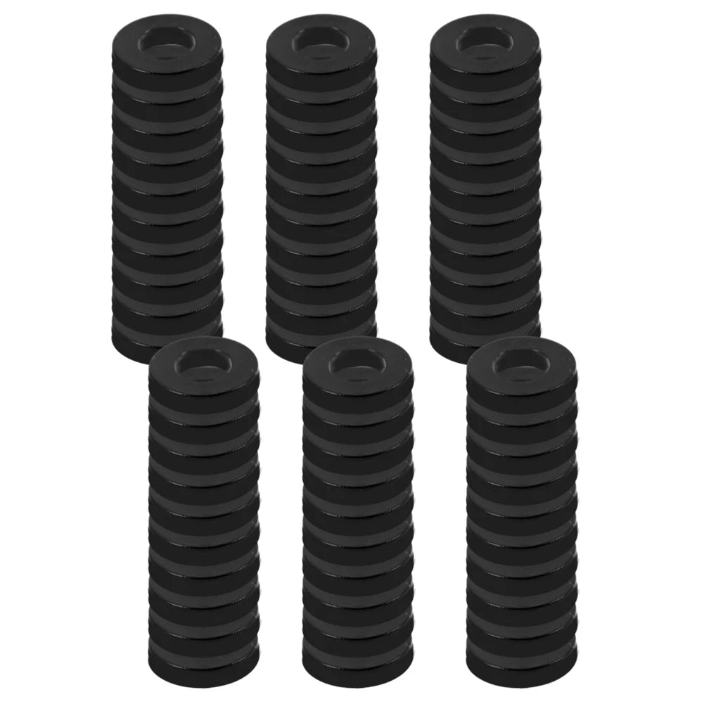Plastic Fitting Rings Washer Black Door Hinge 0 5- Hardness Kitchen Qme