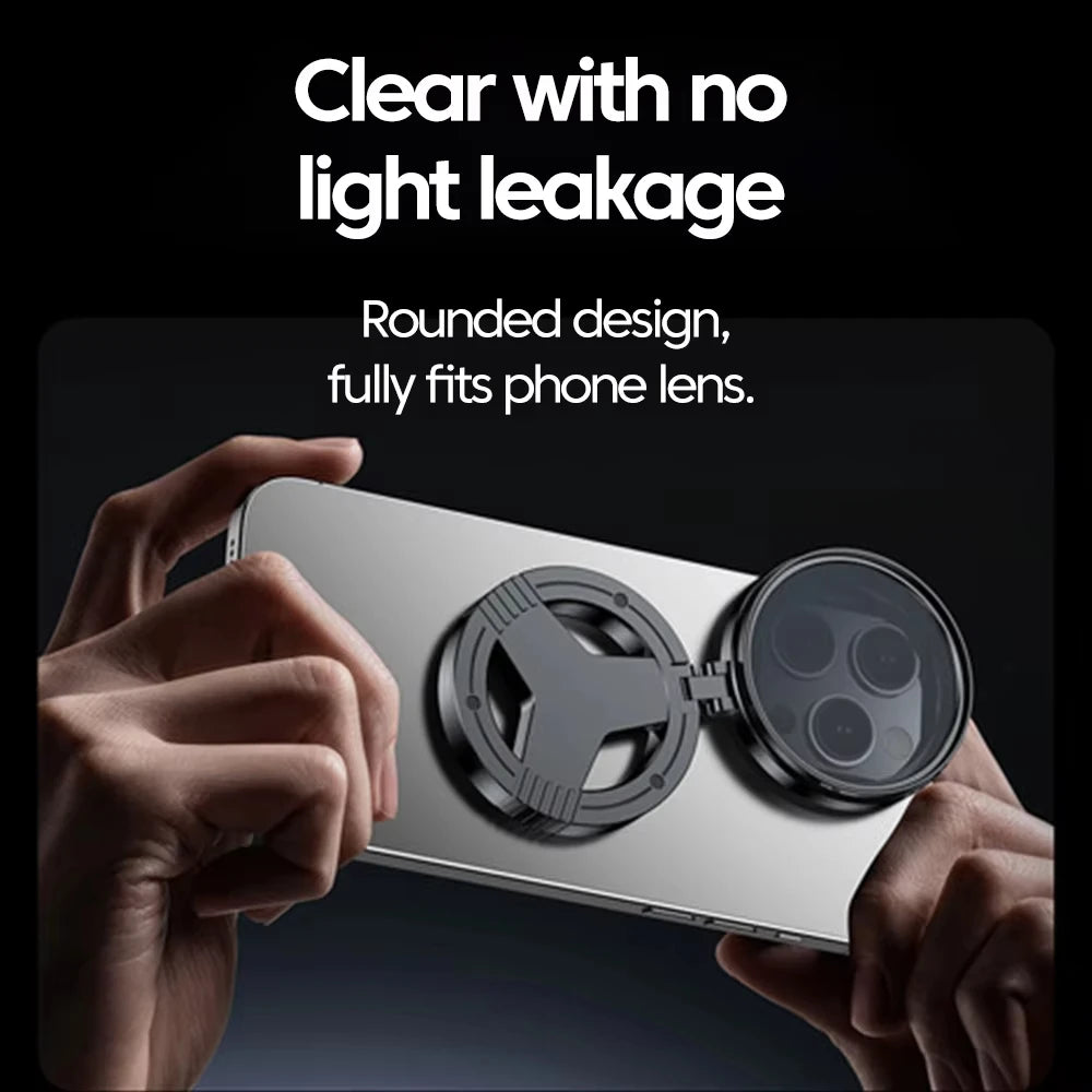 Magnetic Holder Universal CPL Filter Circular Phone Camera Lens Qme