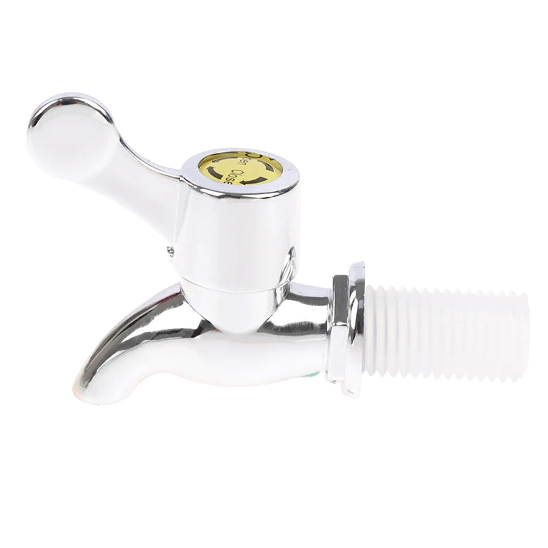 Wine Barrel Water Tank Faucet Silver Glass Bottle Jar Qme