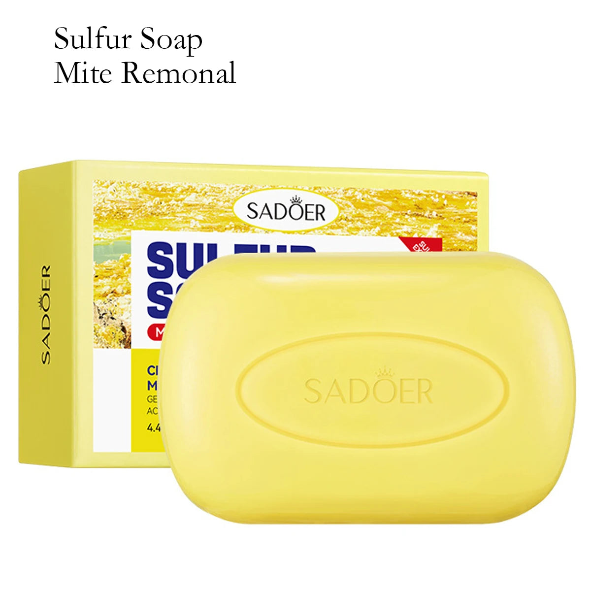 Sulfur Soap Gently Cleanses Removes Dirt Providing Deep Cleaning Qme Sulfur Soap 125