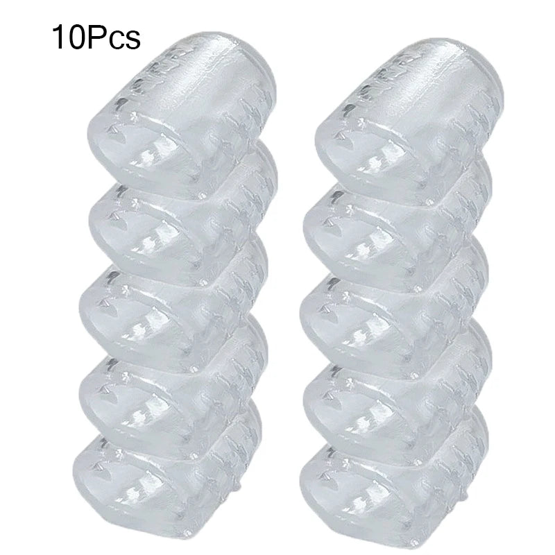 Silicone Toe Caps Anti-friction Breathable Protector Prevents Qme Clear China Mainland