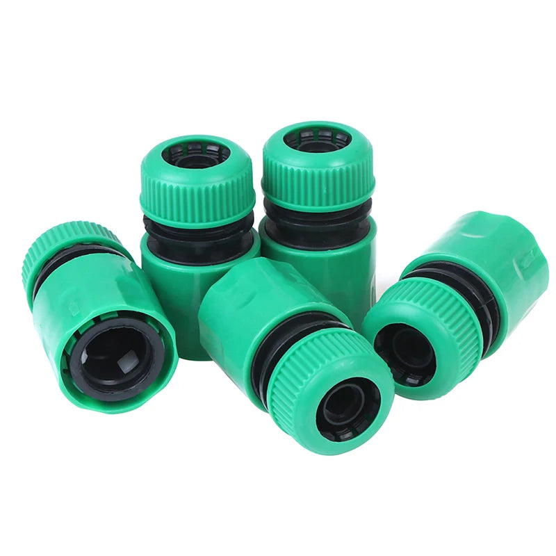 ^5Pcs 1/2 " Hose Joint Coupling Connector For Garden Irrigation Water Connector Qme