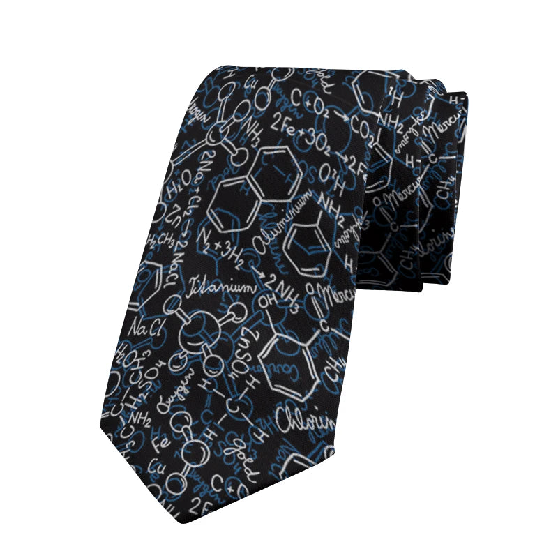 Interesting Creative Mathematical Formulas Casual Tie Scientific Qme style8