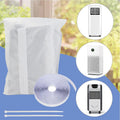 Air Conditioner Window Seal HVAC Vent Blocker Set With Zip Air Conditioner Vent Sealing Kit For Home Bedroom Apartment Dormitory Qme China Mainland