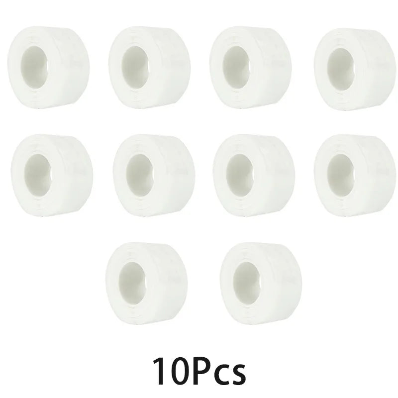 White Self-Adhesive Waterproof Tape With High Pressure Resistance And Strong Leak-stopping And Water-stopping Repair Black 1Roll Qme 10rolls-white 1.5M 25mm