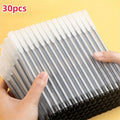 Pencil - Smooth writing, suitable for home, school and office use, office supplies | Fashionable black pen | Smooth writing pen Qme Black 30pcs