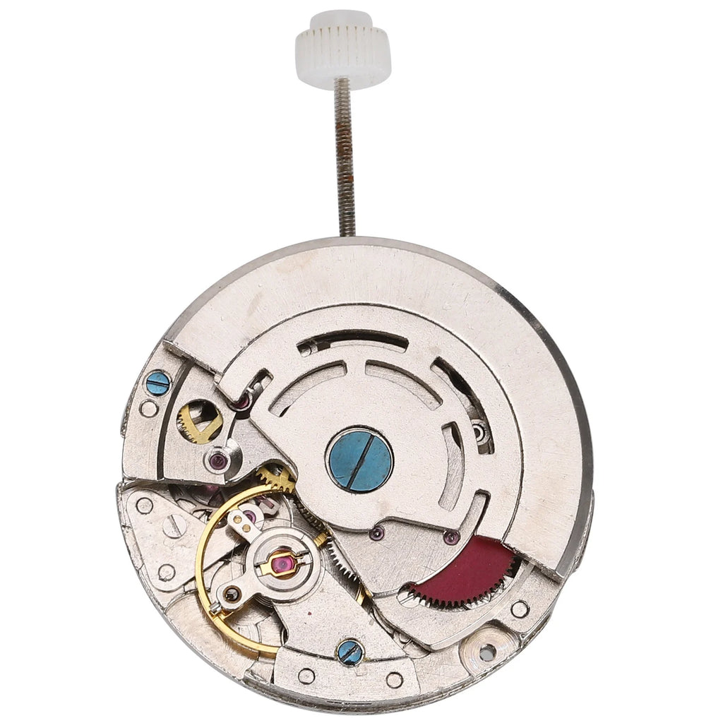 2813 Watch Movement Automatic Mechanical Watch Movement Replacement Part White Mechanical Watch Movement for Watchmaker Qme