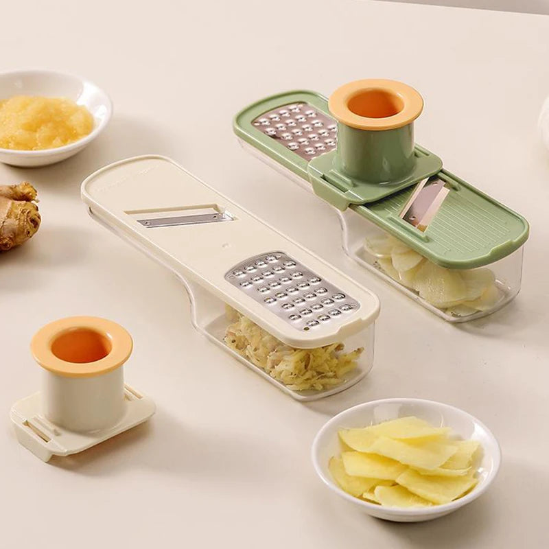 Mini Garlic Grinder Chopper Food Processor Tool Press Spices Cooking Qme
