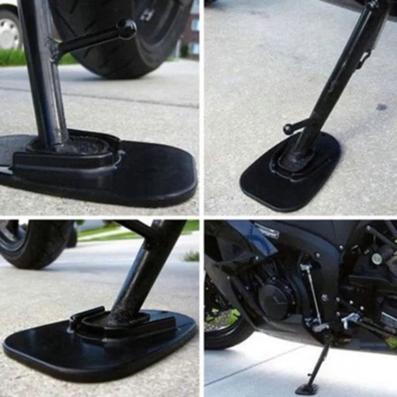 Creative and fashionable motorcycle accessories, side bracket, support plate pad, single foot bracket, universal bracket Qme