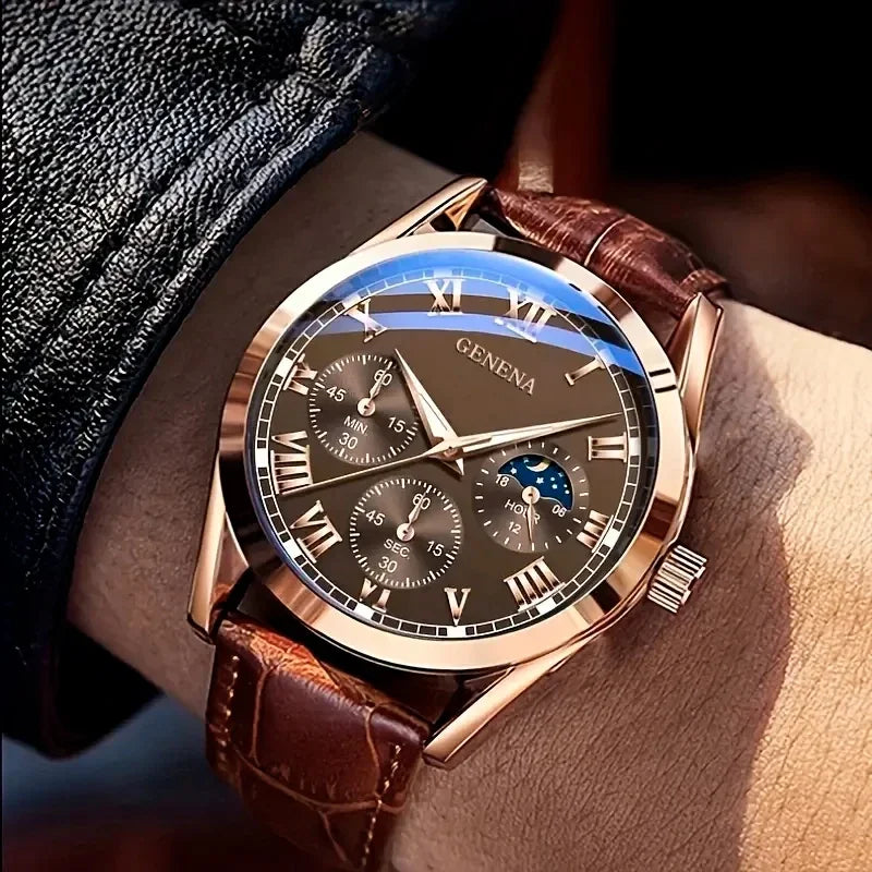 2026 Men's fully automatic non mechanical quartz bowl watch, night light fashion watch, youth casual men's style Qme