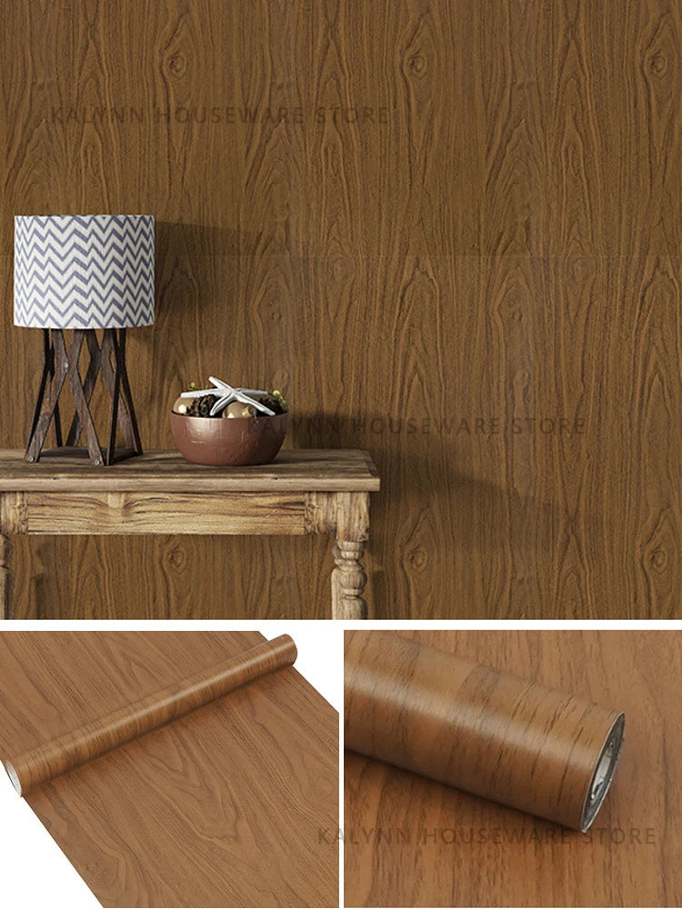 Wood Contact Paper Wallpaper Peel Stick Light Grain Stickers Cabinets Qme Wood Grain 00008 10mx45cm