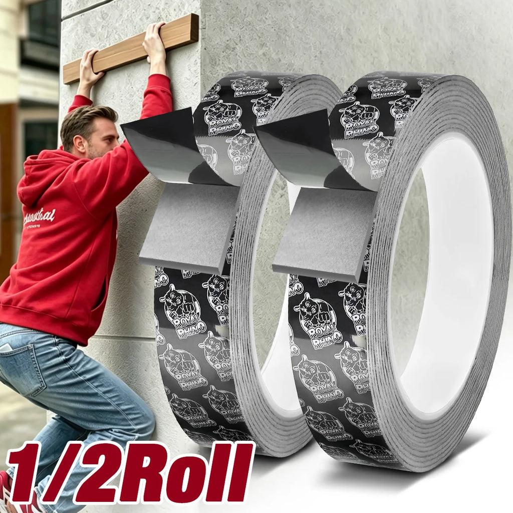 Double Sided Adhesive Tape, High Viscosity Car Fixed Adhesive, High Temperature Resistant, Waterproof No Marks,No Trace Adhesive Qme