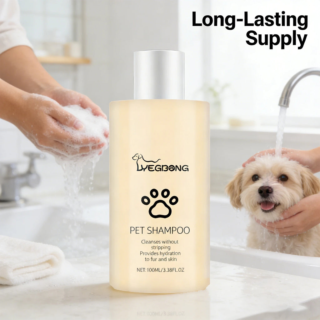 Fragrant Pet Shampoo Nourish Remove Stain Smooth Hair Prevent Tangling Relieve Itching Reduce Body Odor Moisturizing Pet Shampoo Qme