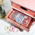 3pcs Plastic Transparent Storage Box, Storage Box For Small Items, Beads, Pearls, Jewelry, Handicrafts, Rubber Band, Hair Clip Qme 3pcs