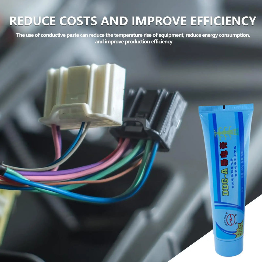 hot sale Conductive Grease Automotive Dielectric Grease Electronics Lubricant For Electrical And Automotive Applications 100g Qme