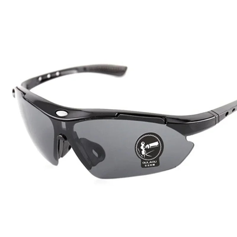 Outdoor Sports Camping Hiking Driving Fishing Sport Sunglasses Polarized Sun Goggles for Men and Women Qme Classic black edge