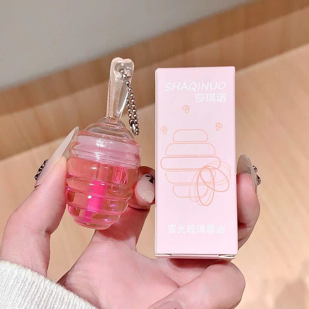 SHAQINUO Moisturizing Lip Balm Oil Gloss Care Benetitnt Lips Plumping Qme