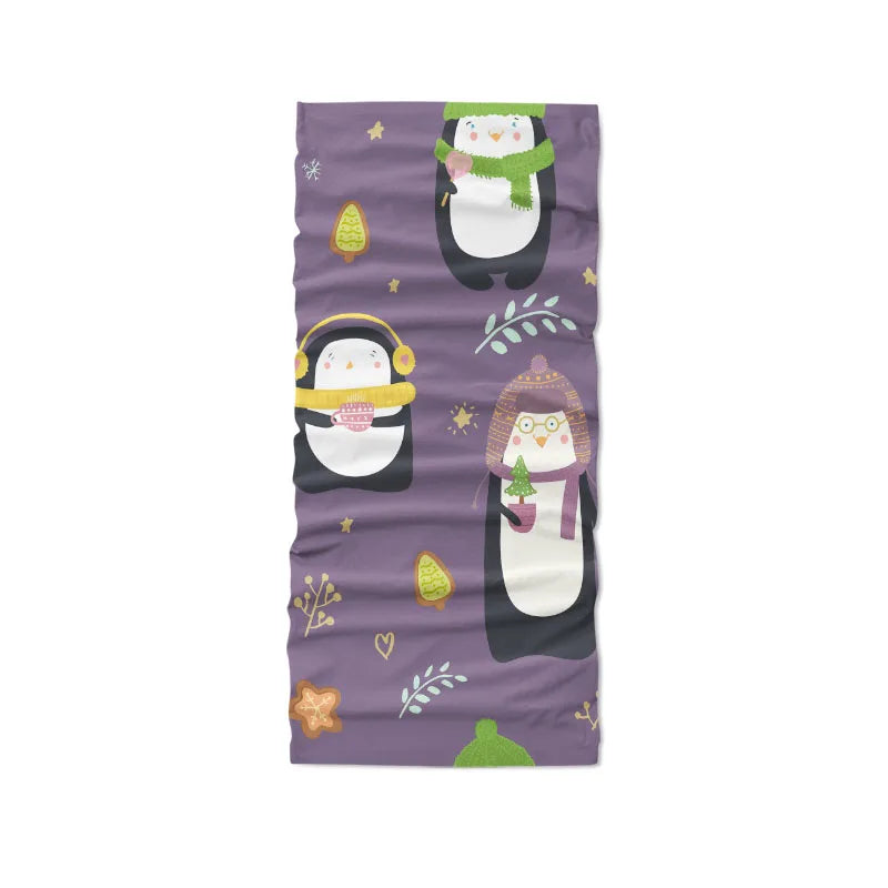 Personalized Animal Men's Headscarf Scarf Women's Headdress Sports Qme style3 One Size >8Y