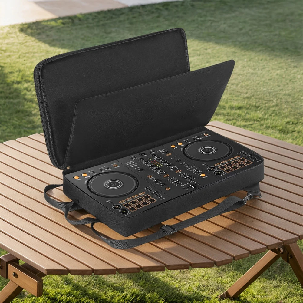 DJ Backpack for Pioneer DDJ-400 DDJ-FLX4 for Roland DJ-202 DJ Mixer Case Travelling Case Anti-scratch Adjustable Shoulder Strap Qme