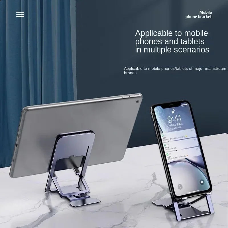 Universal Desktop Mobile Phone Holder Stand for IPhone IPad Adjustable Tablet Foldable Table Cell Phone Desk Stand Holder Qme