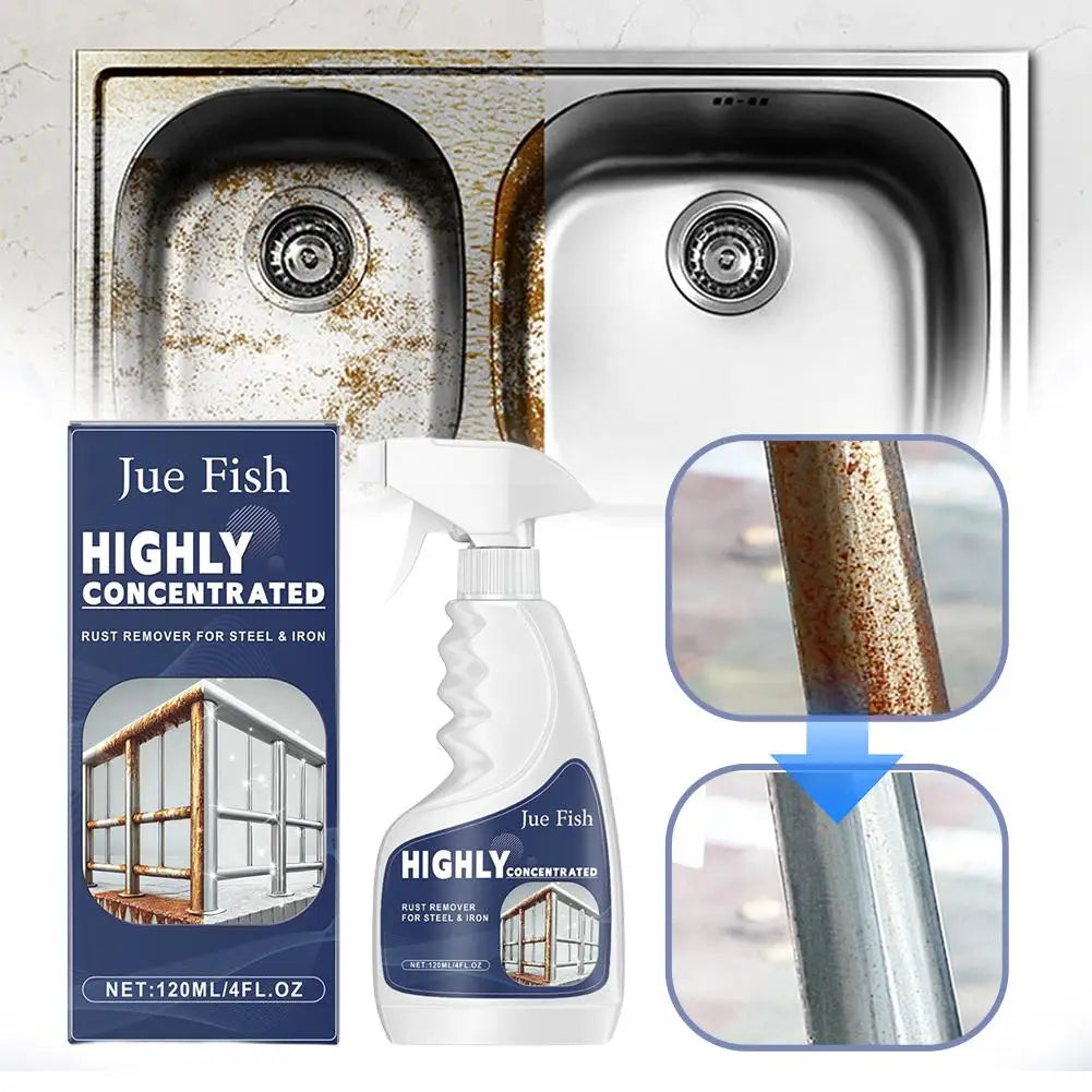 High-speed Rust Powerful Remover Multipurpose Spray Converter Various Qme 120ml