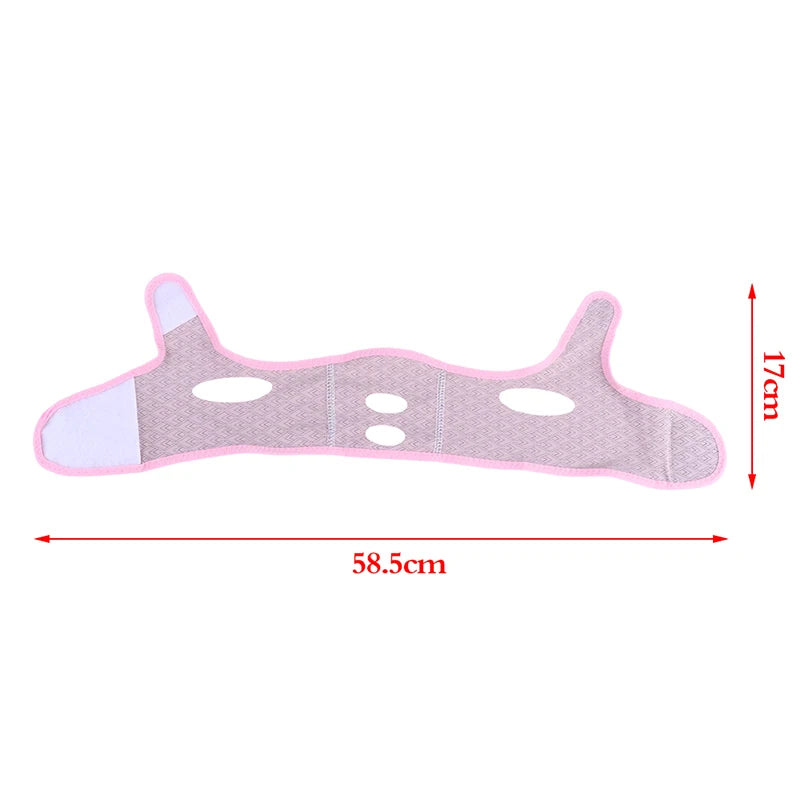 V Face Slimming Belt Facial Cheek Bandage Firm Lifting Band Qme
