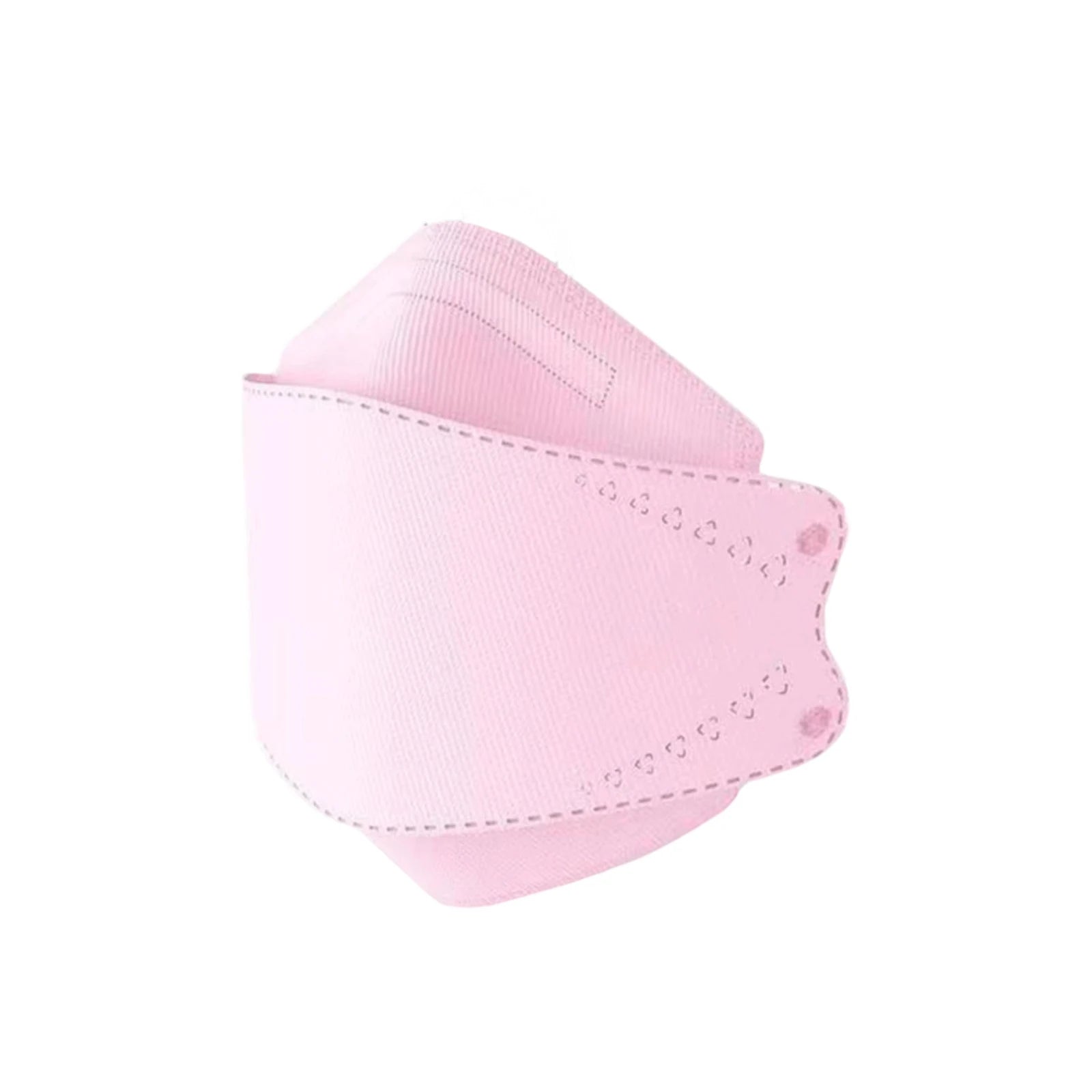 Solid Protective Anti Dust Casaul Mask Mouth Mascarillas Adult Disposable Breathable Facial Filter Mask with Elastic Earband Qme Pink