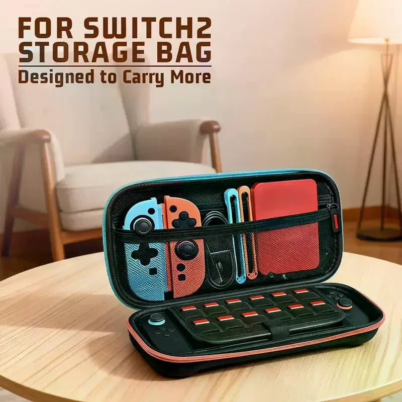 Hard Shell Travel Storage Bag Switch 2 Console Secure Protective Qme
