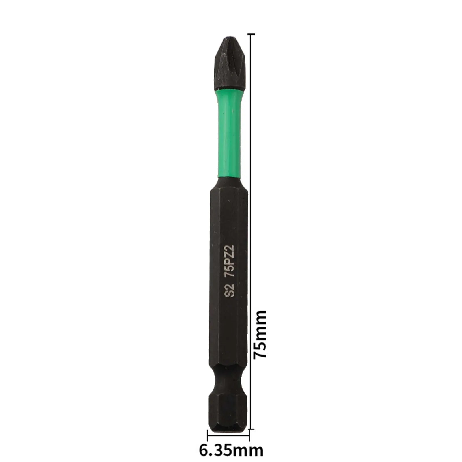 25-150mm For PZ2 Driver Bits Heavy Duty Long For Pozidriv Hex Screwdriver Bit Qme 75mm