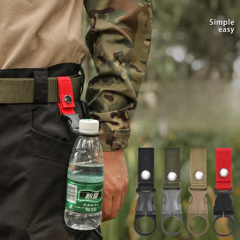Outdoor Camping Tactical Climbing Rope Hanging Buck Safety Clip Multi - purpose Nylon Work Gloves Qme