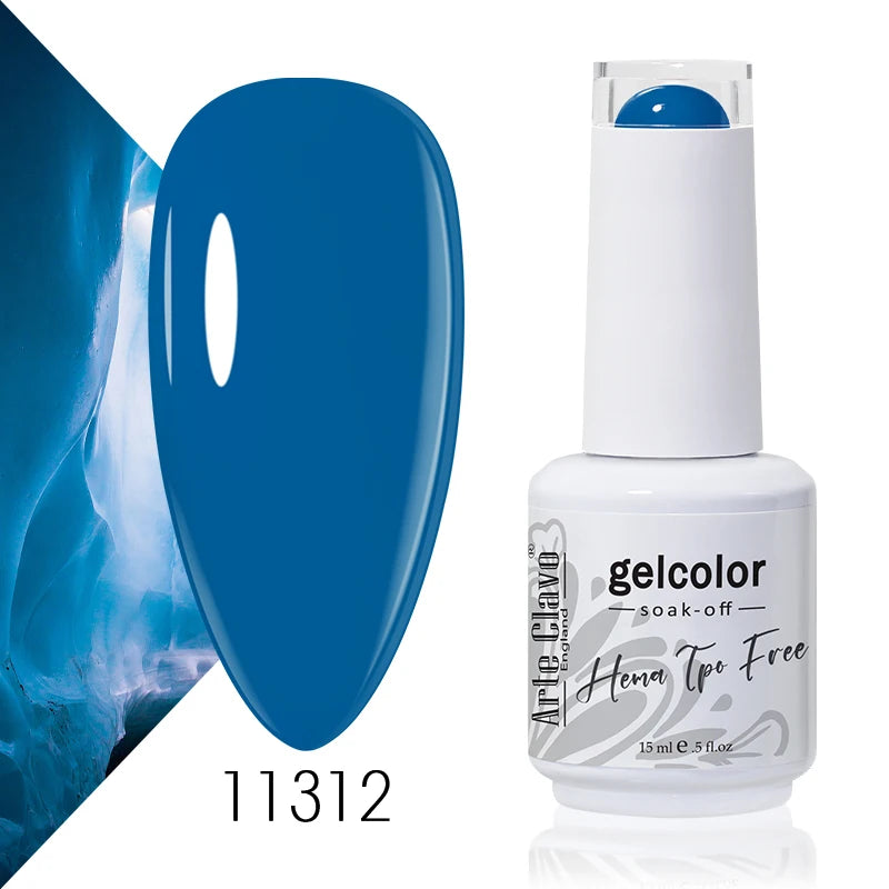 Arte Clavo Blue Nails Candy Party Nude Gel Nail Polish 2026 Mint