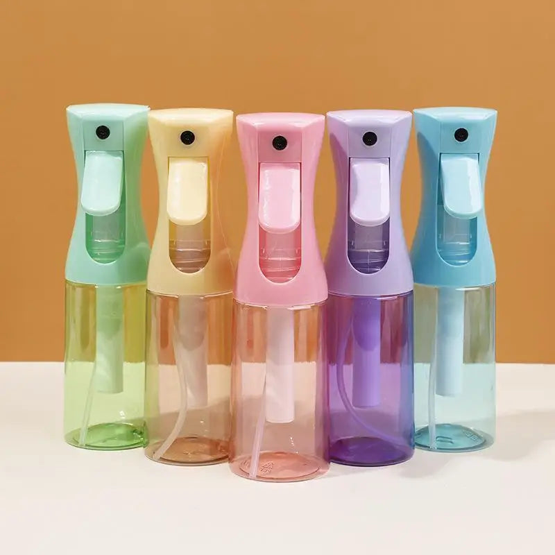 200/300ML High Pressure Continuous Spray Bottle Travel Reusable Sub Packaging Bottle Beauty Plant Watering Spray Bottle Qme