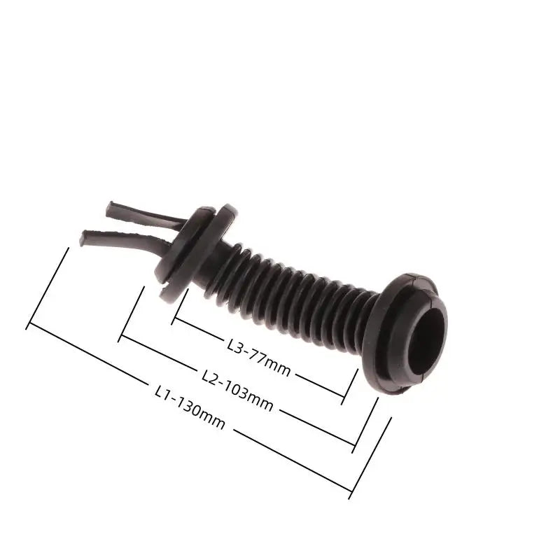1 Special Straight Tube Silicone Sleeve Automobile Wire Harness Power Qme