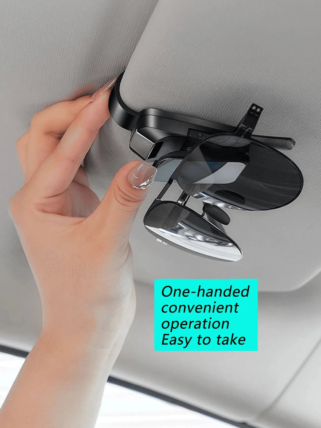 Car Glasses Clip Sunshade Easy Install Suitable All Models Access Qme