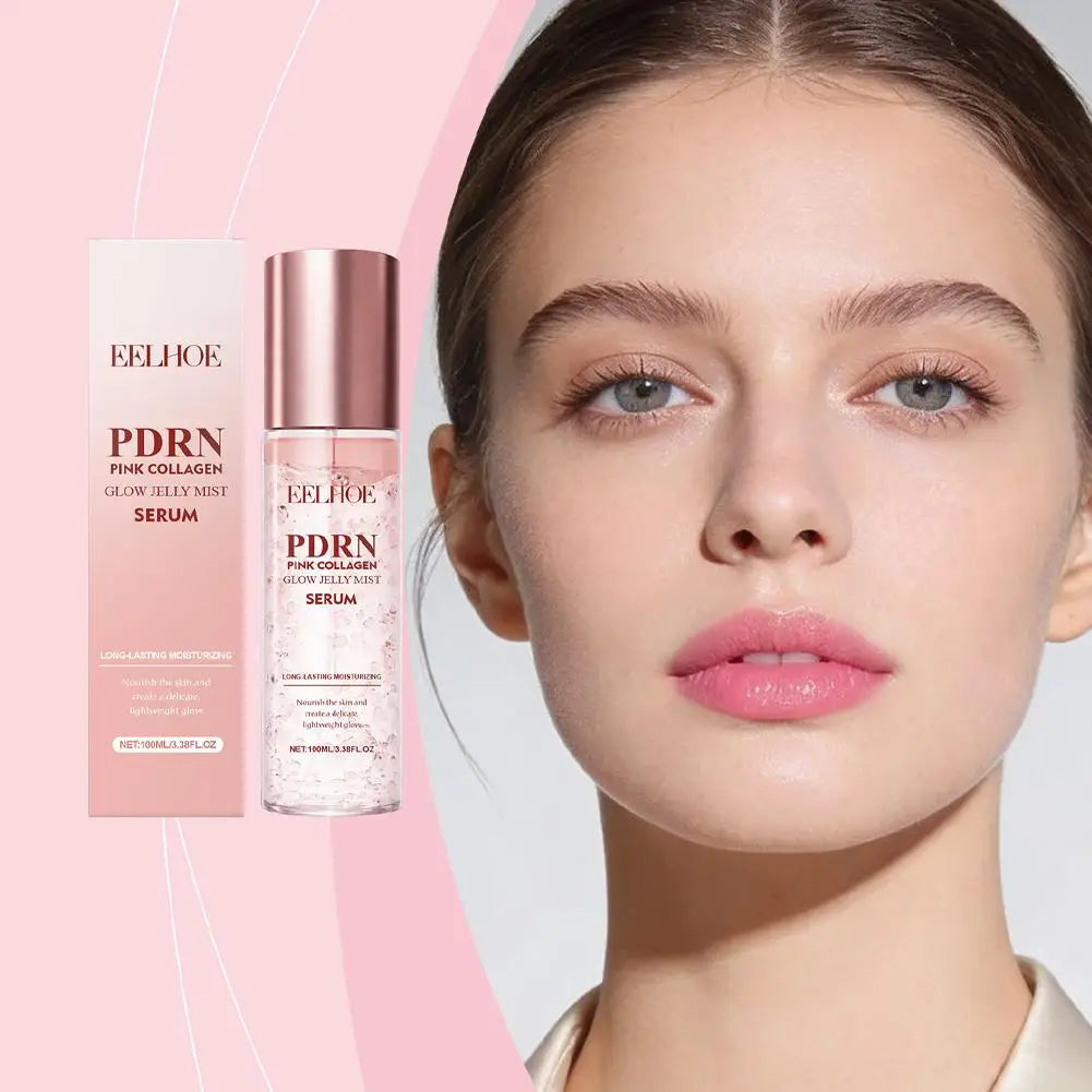Collagen Essence Spray Smoothing Facial Mist Brightening Spray Nourish Moisturiz Face Serum Toner Improve Drying Skin Care 100ml Qme