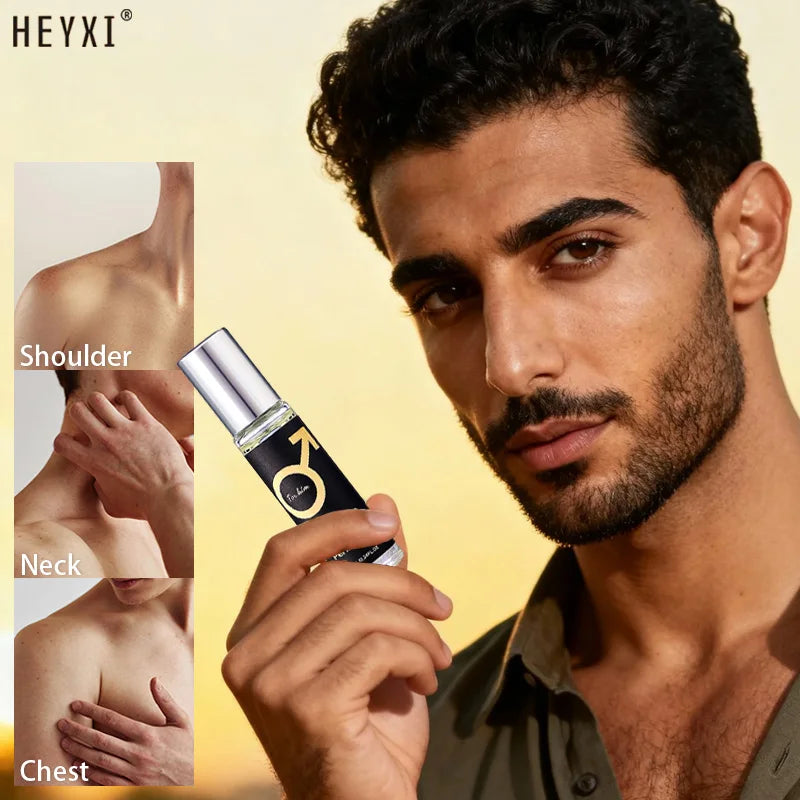 Men's Rolling Fragrance Long-lasting Cologne Emits Charming Suitable Qme