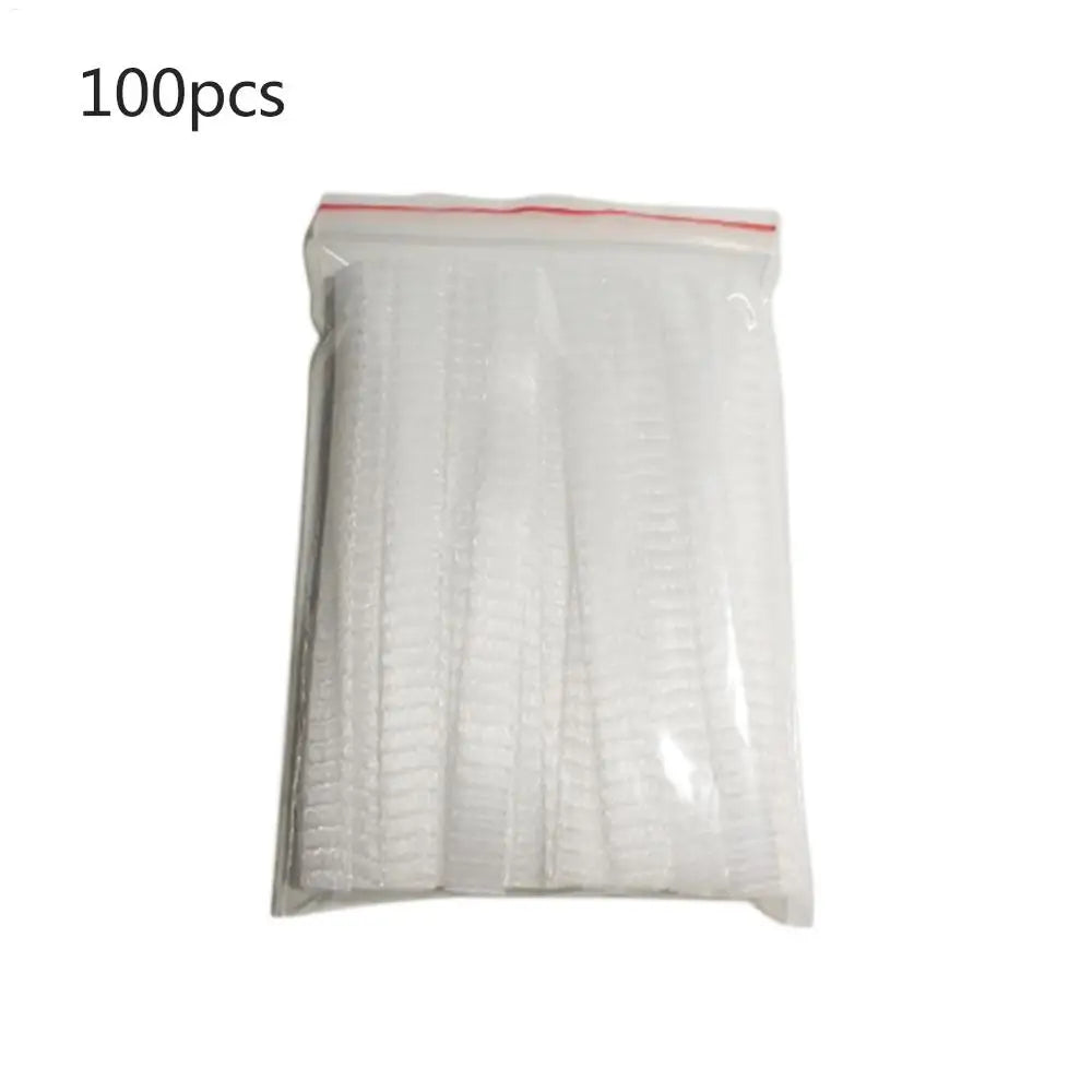 100pcs Makeup Brush Pen Protective Case Cosmetic Beauty Tool Guard Sheath Elastic Mesh Netting Net Protector Brushes Cover Qme 01 China Mainland
