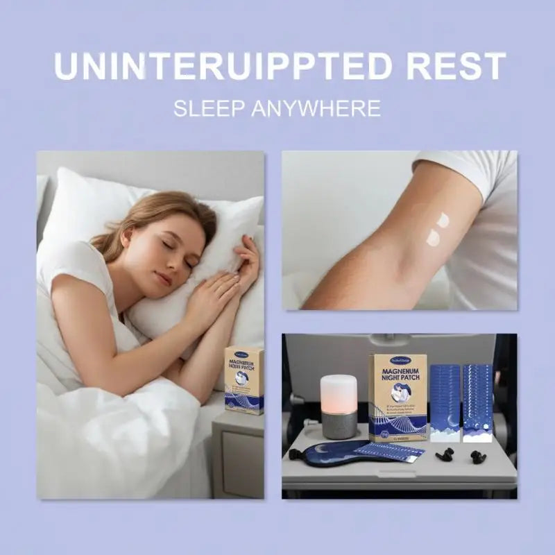 Herbal Sleep Aid Patch Soothing Stickers Anti Improves Night Rest Qme